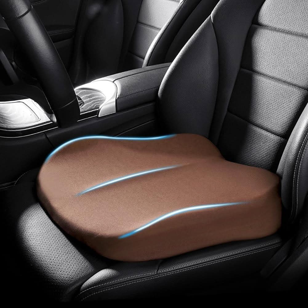 Elevated Comfort Seat Cushion for Enhanced Road Vision