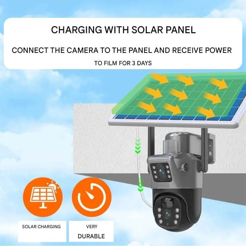 Securify 4K Solar-Powered Wireless Surveillance Camera