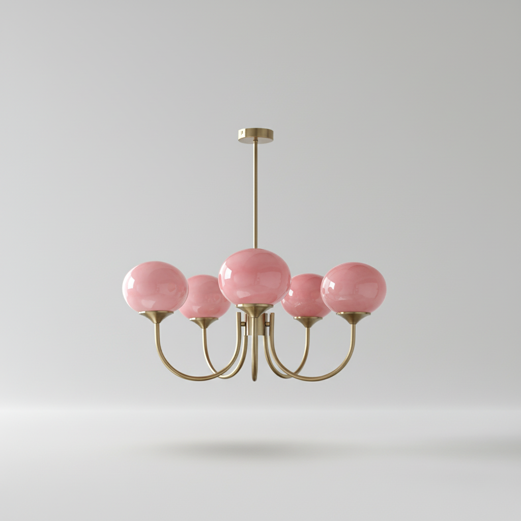 Gold Metal Ceiling Light Fixture