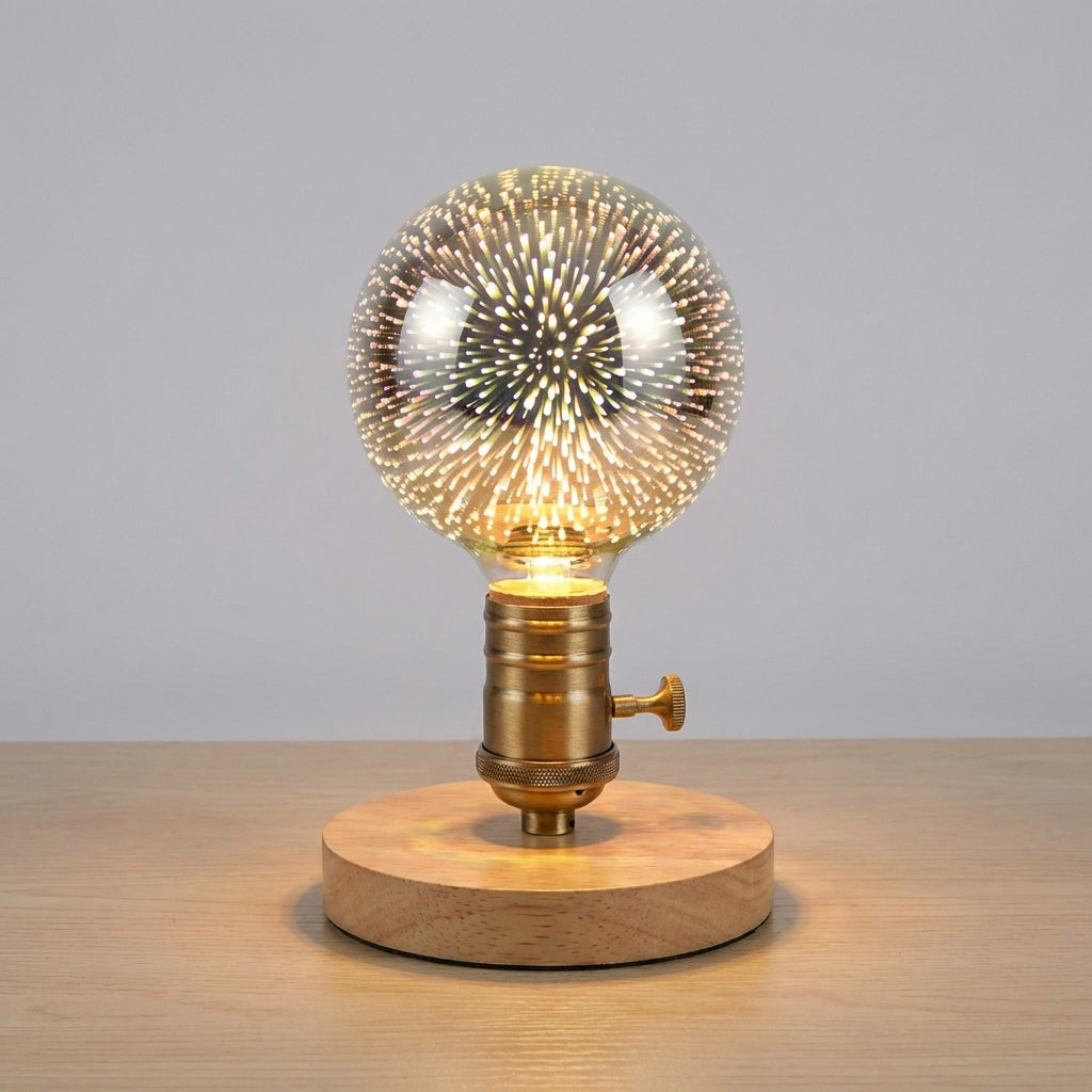 3D Flame Light Bulb for Decorative Use