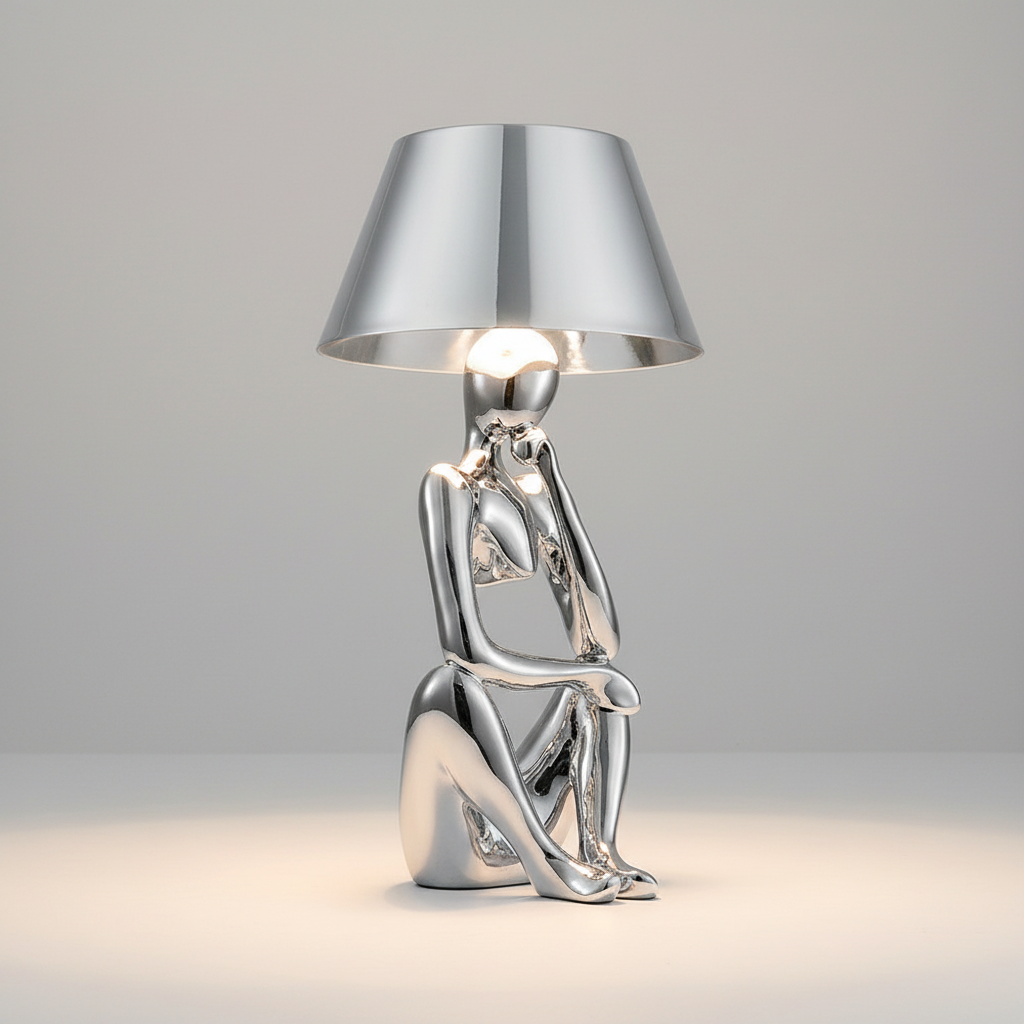 Glossy Aurora Decorative Lamp Sculpture