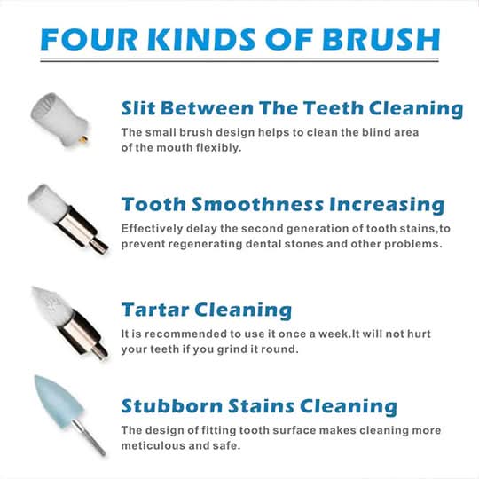 BrightSmile – Rechargeable LED Plaque Cleaning Device
