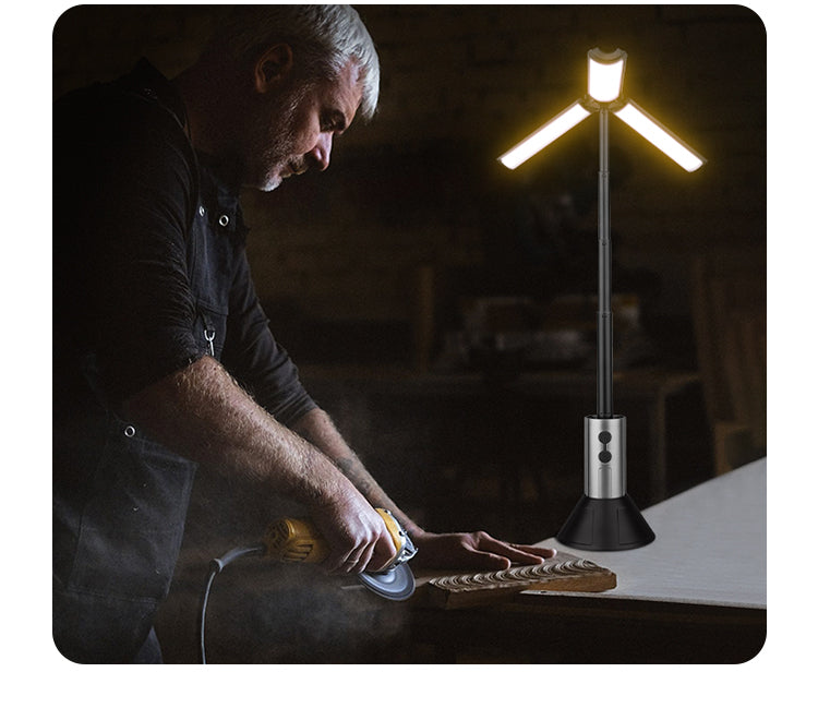 IllumiQuest – Adjustable Camping Lantern for All Adventures
