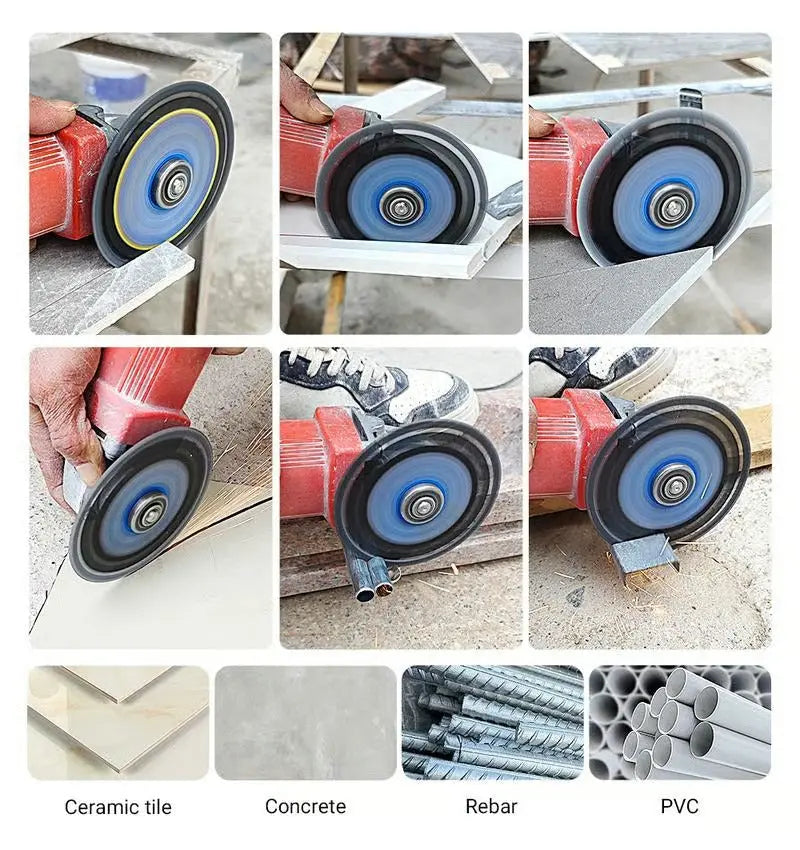 Versatile 115mm Diamond Cutting Blades – 2-Pack for Tough Materials