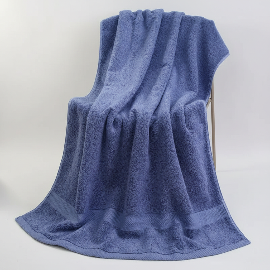 Soft Cotton Bath Towels - Absorbent and Cozy