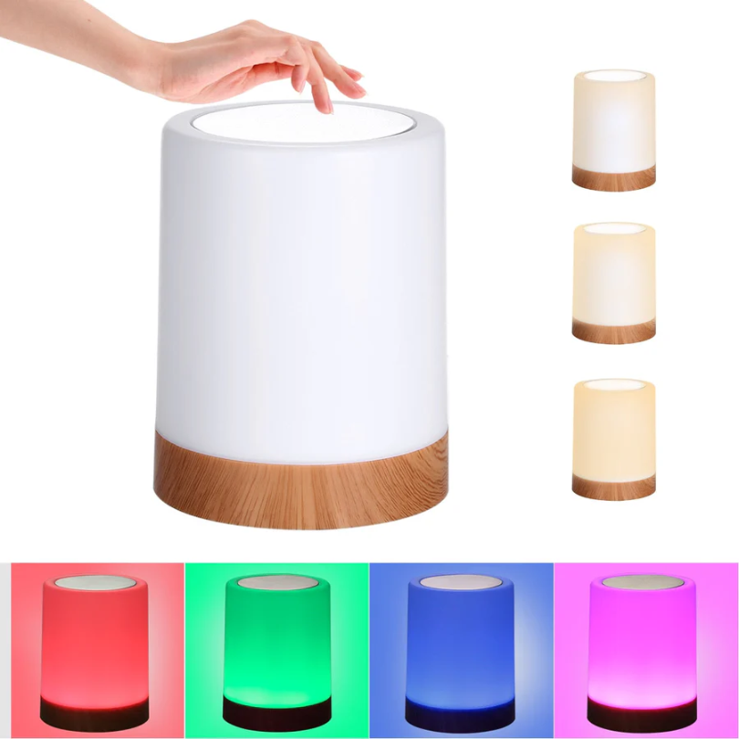 Adjustable Bedside Lamp - Dimmable Night Light