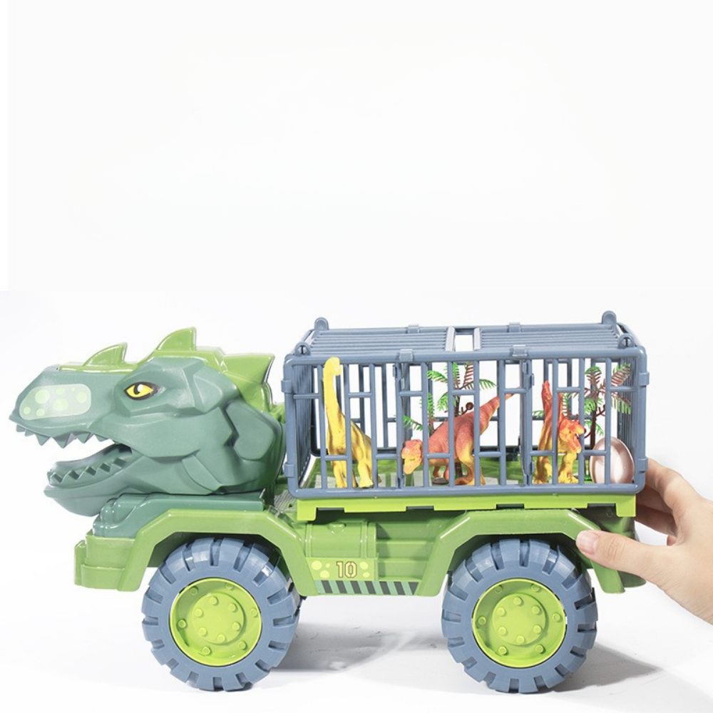 Prehistoric Adventure Truck Playset with Dino Figures