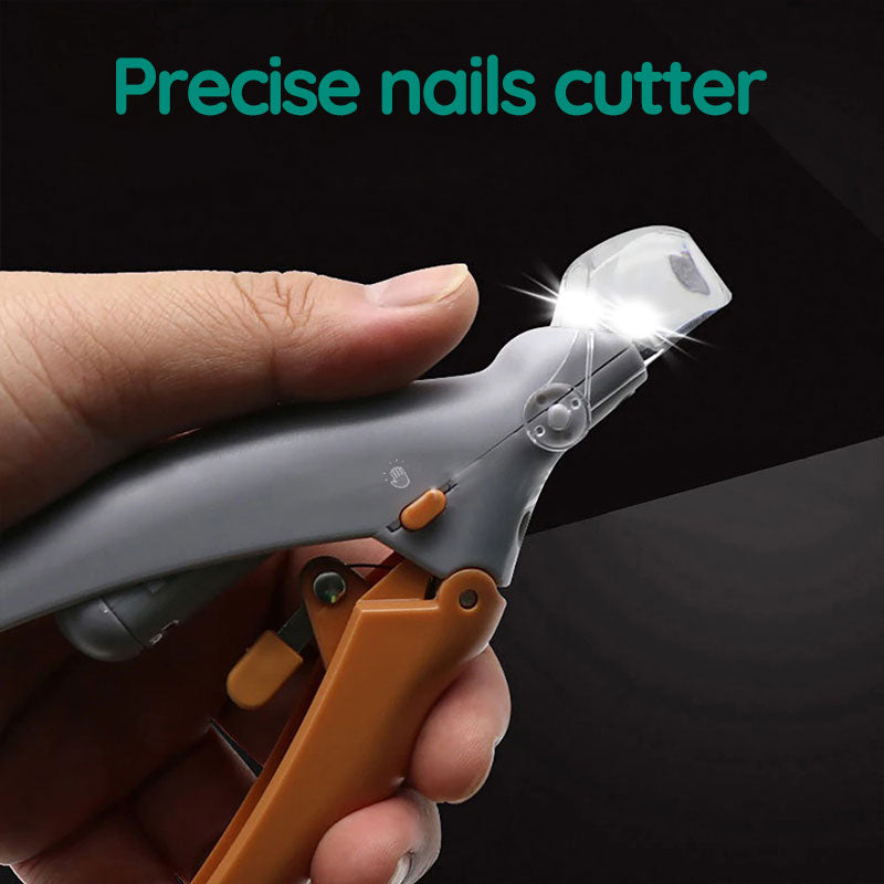 Precision Pet Nail Trimmer with Safety Light