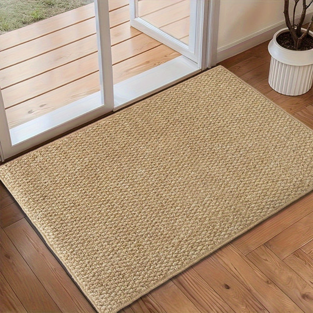 Durable Entryway Mat with Textured Surface and Non-Slip Grip