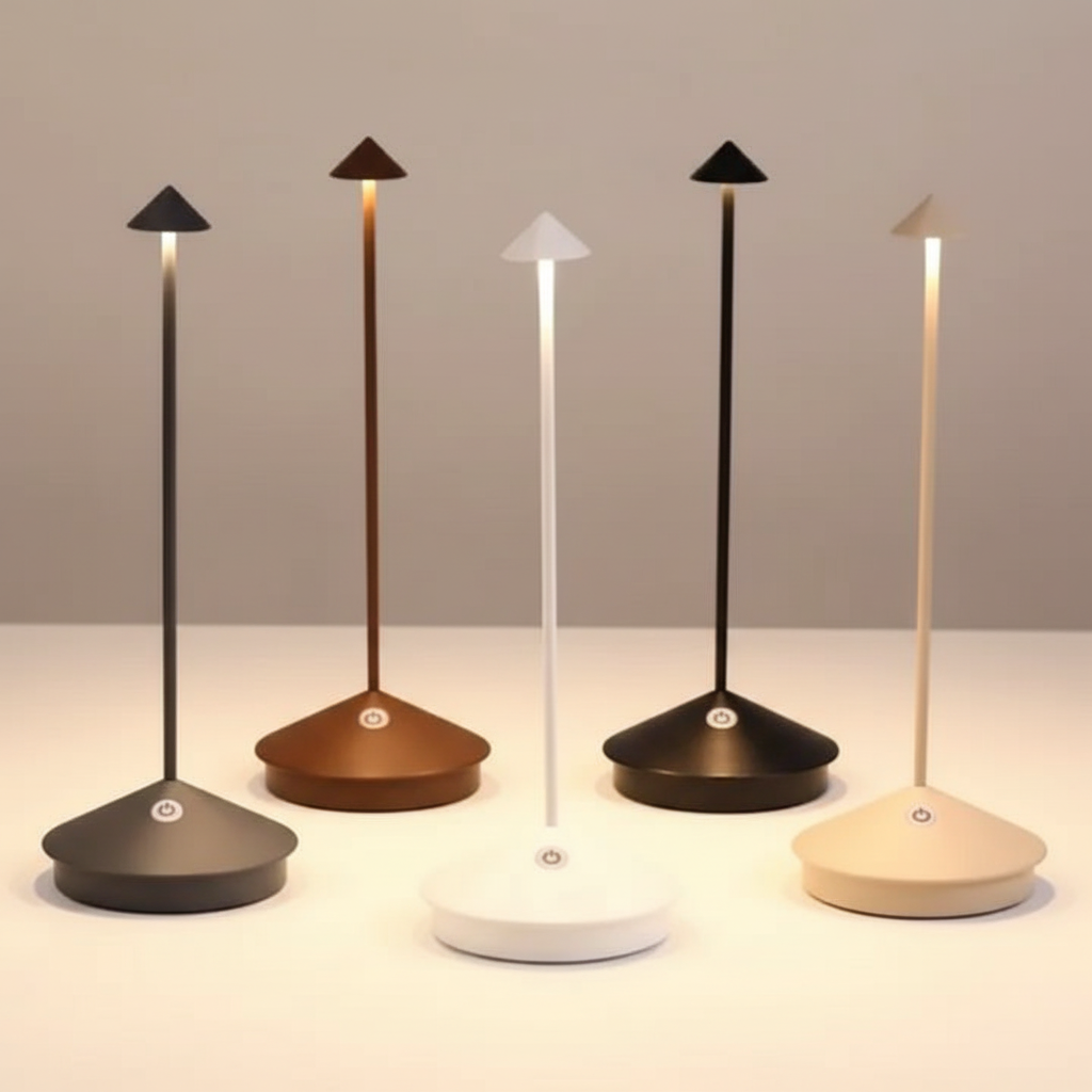 LED Table Lamp with Wireless Convenience