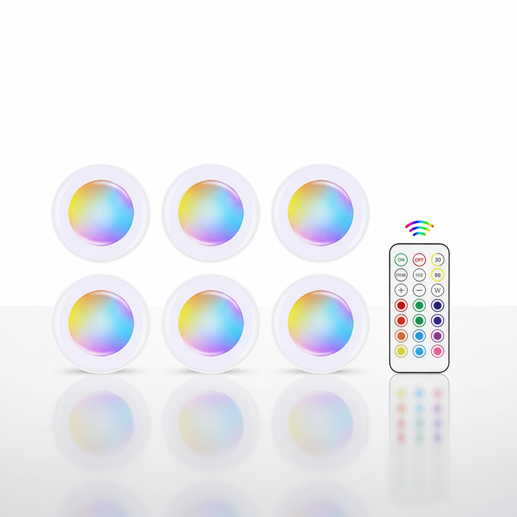 ABS Wireless Under-Cabinet Lighting - Color Beam Feature