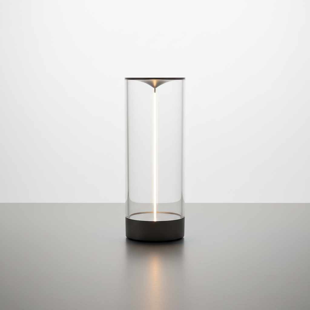 Cylindrical Wireless Table Lamp - Beam of Light