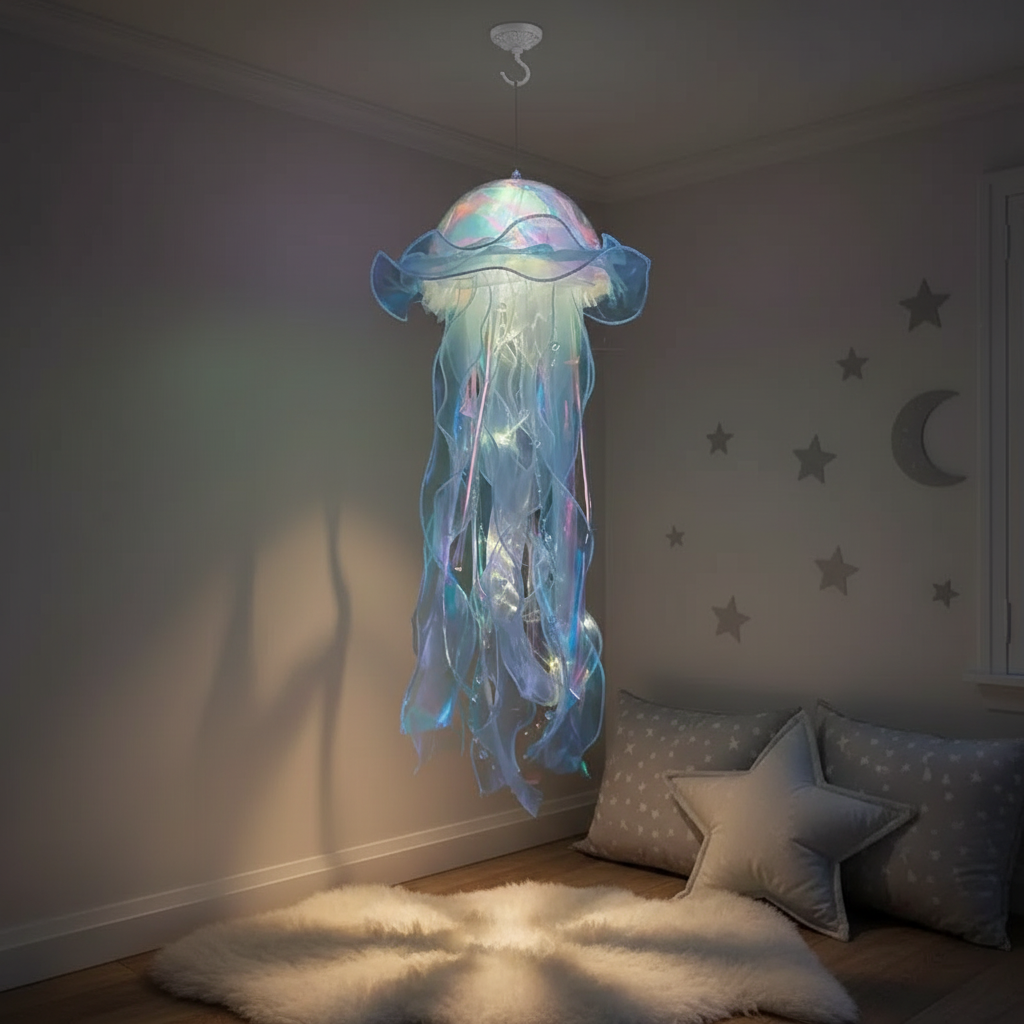 Aquatic Dreams | Enchanting Jellyfish Night Light for Kids