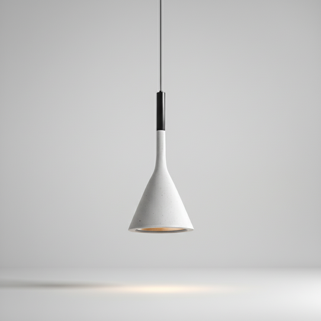 Triangular Pendant Light Fixture - Metal Design