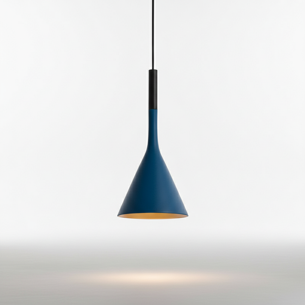 Triangular Pendant Light Fixture - Metal Design