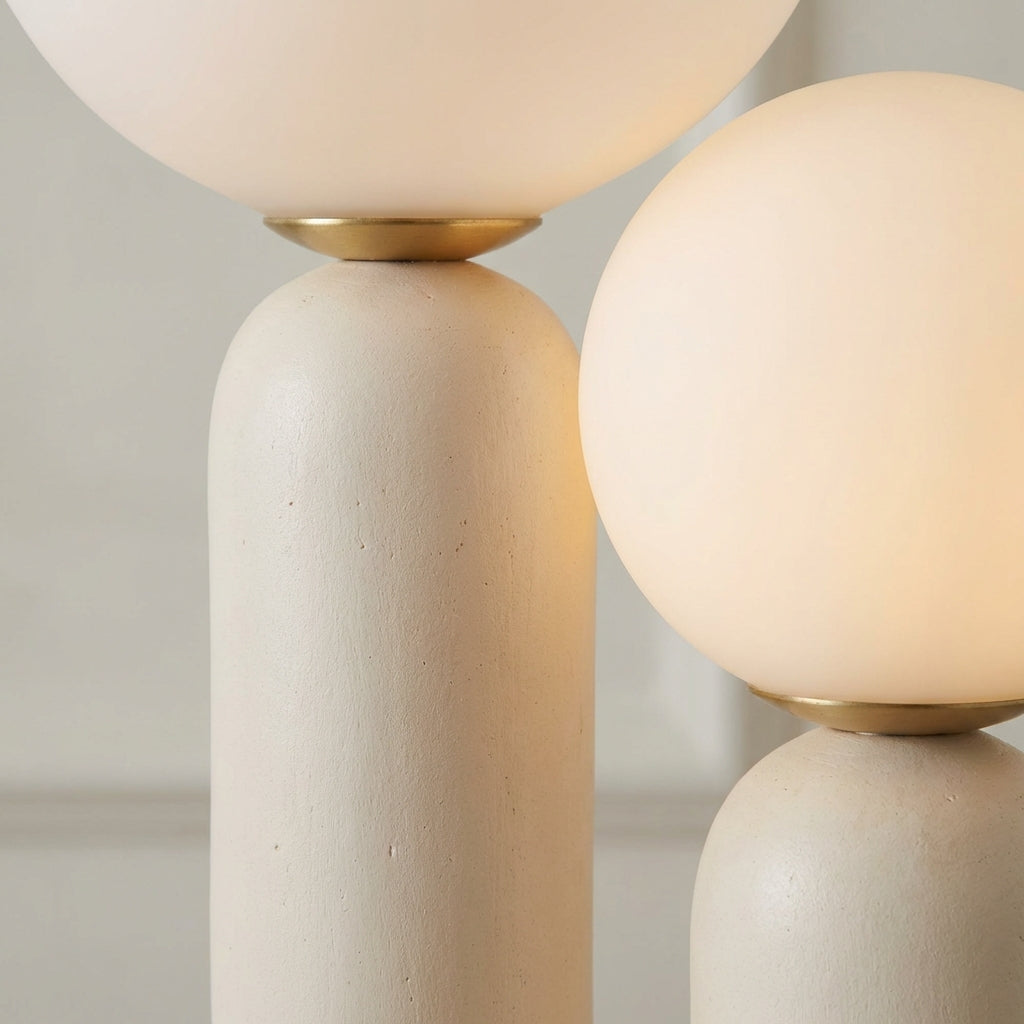Ambient Lamp with Dual Globes - Soft Glow Light