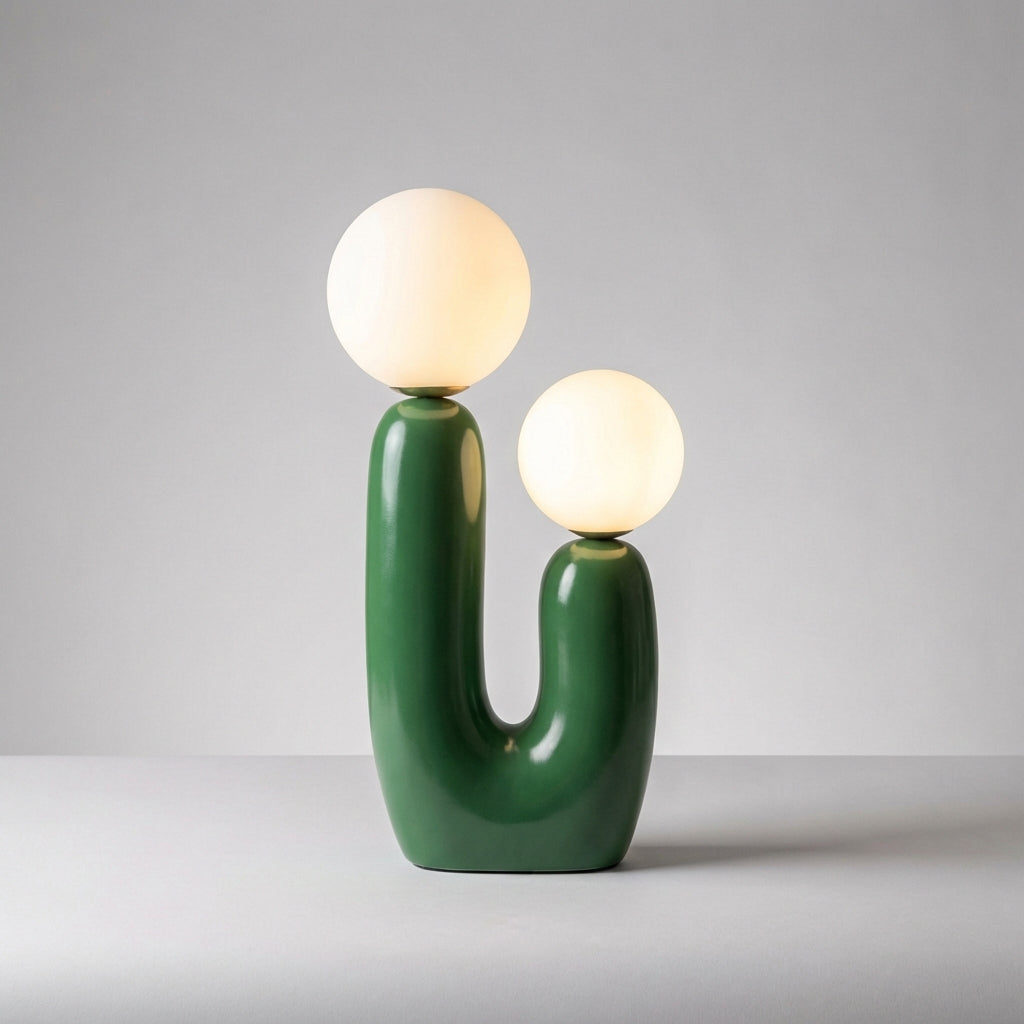 Ambient Lamp with Dual Globes - Soft Glow Light