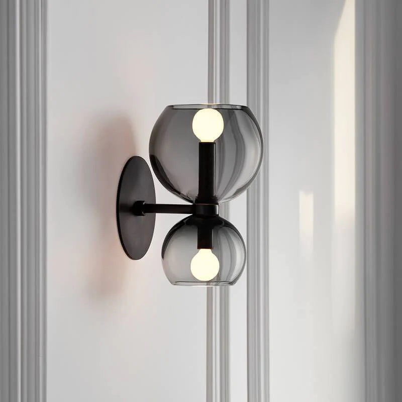Double LED Wall Light in Minimalist Design