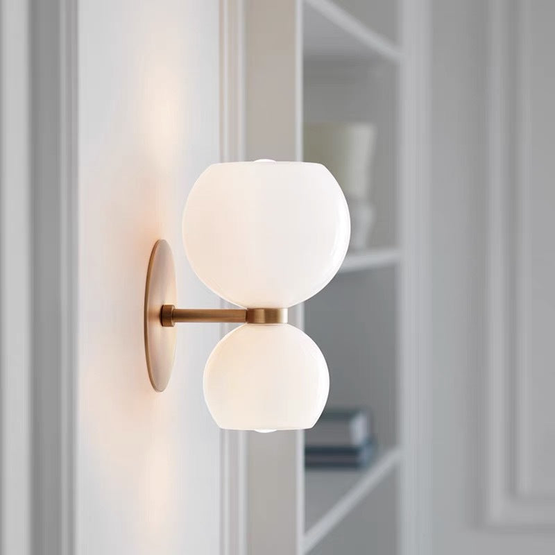 Double LED Wall Light in Minimalist Design