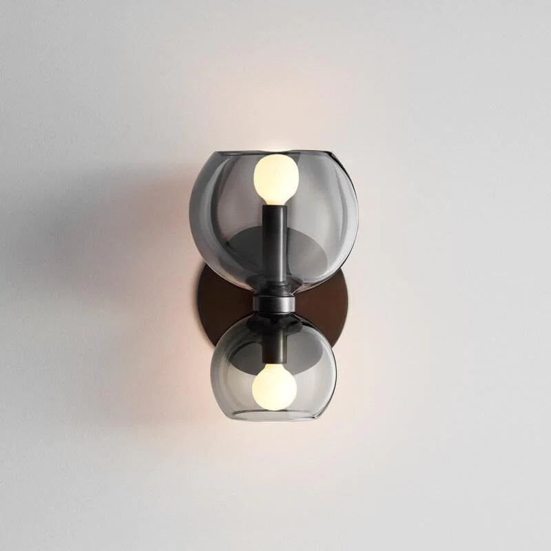 Double LED Wall Light in Minimalist Design