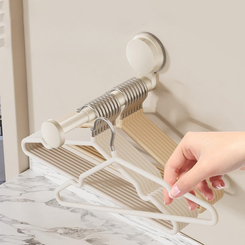 Adjustable Suction Cup Organizer for Kitchen Storage