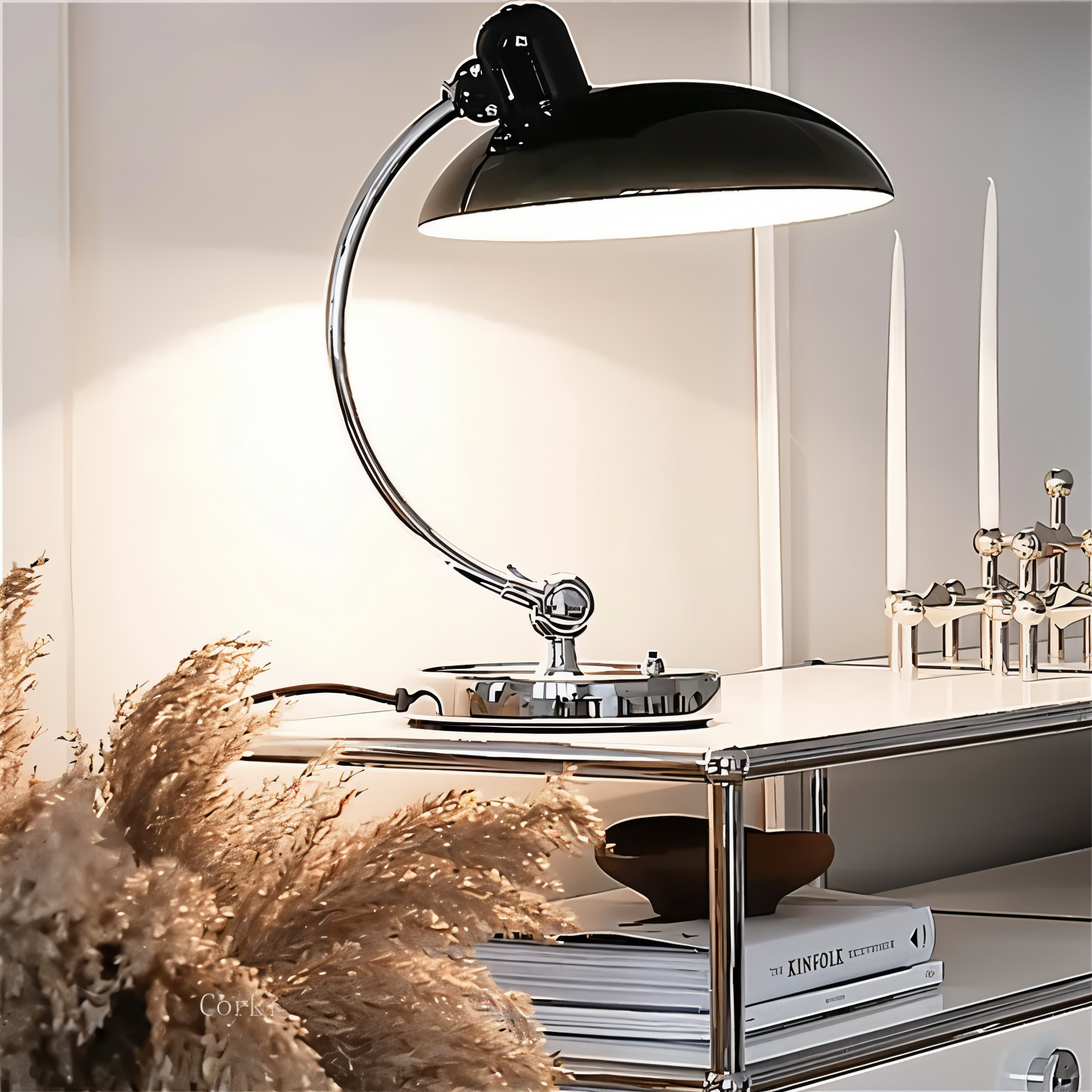 Classic Adjustable Iron Dome Table Lamp for Elegant Lighting