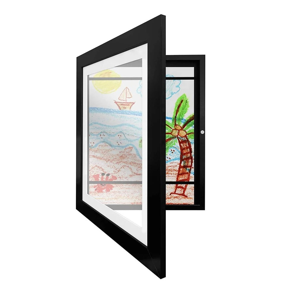 Compact Gallery Frame for Up to 150 Cherished Pieces