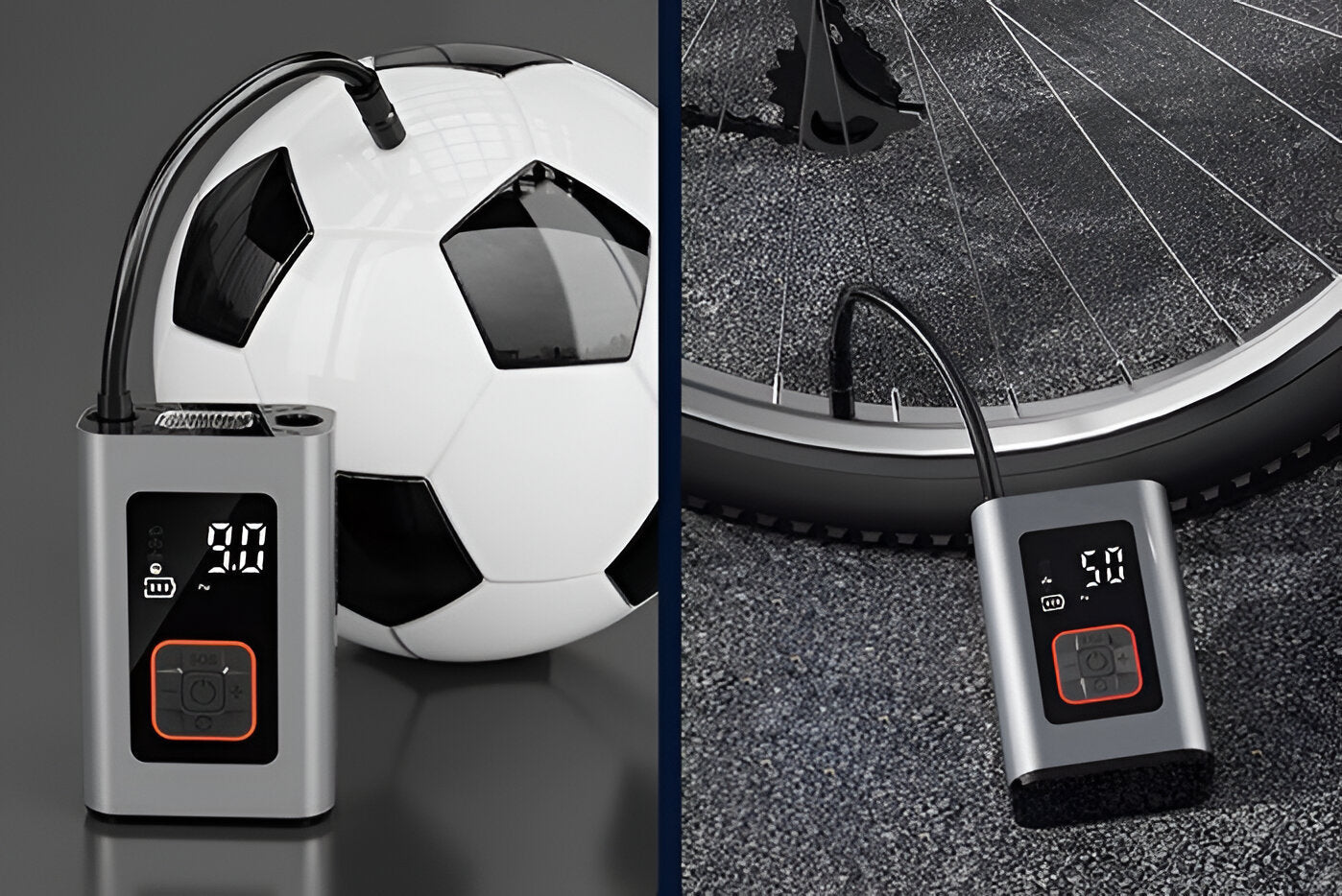 Compact Electric Tire Pump for Fast and Reliable Inflation