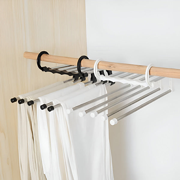 Space-Saver Hanger for Pants and Accessories
