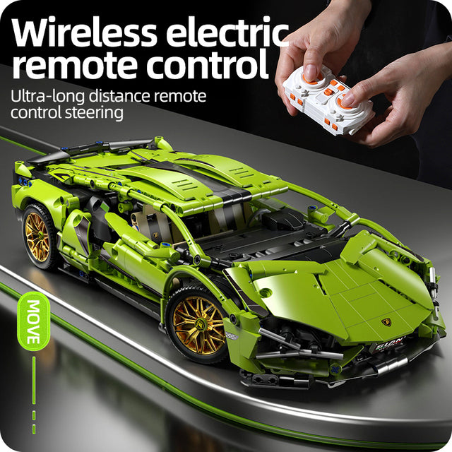 Dynamic Racing Car Building Set for All Ages