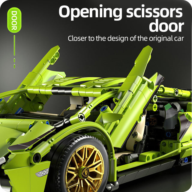 Dynamic Racing Car Building Set for All Ages