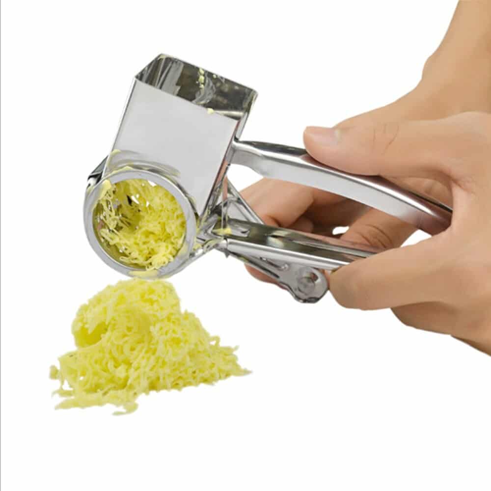 Ultimate 4-Piece Stainless Steel Grating Set for Cheese Lovers