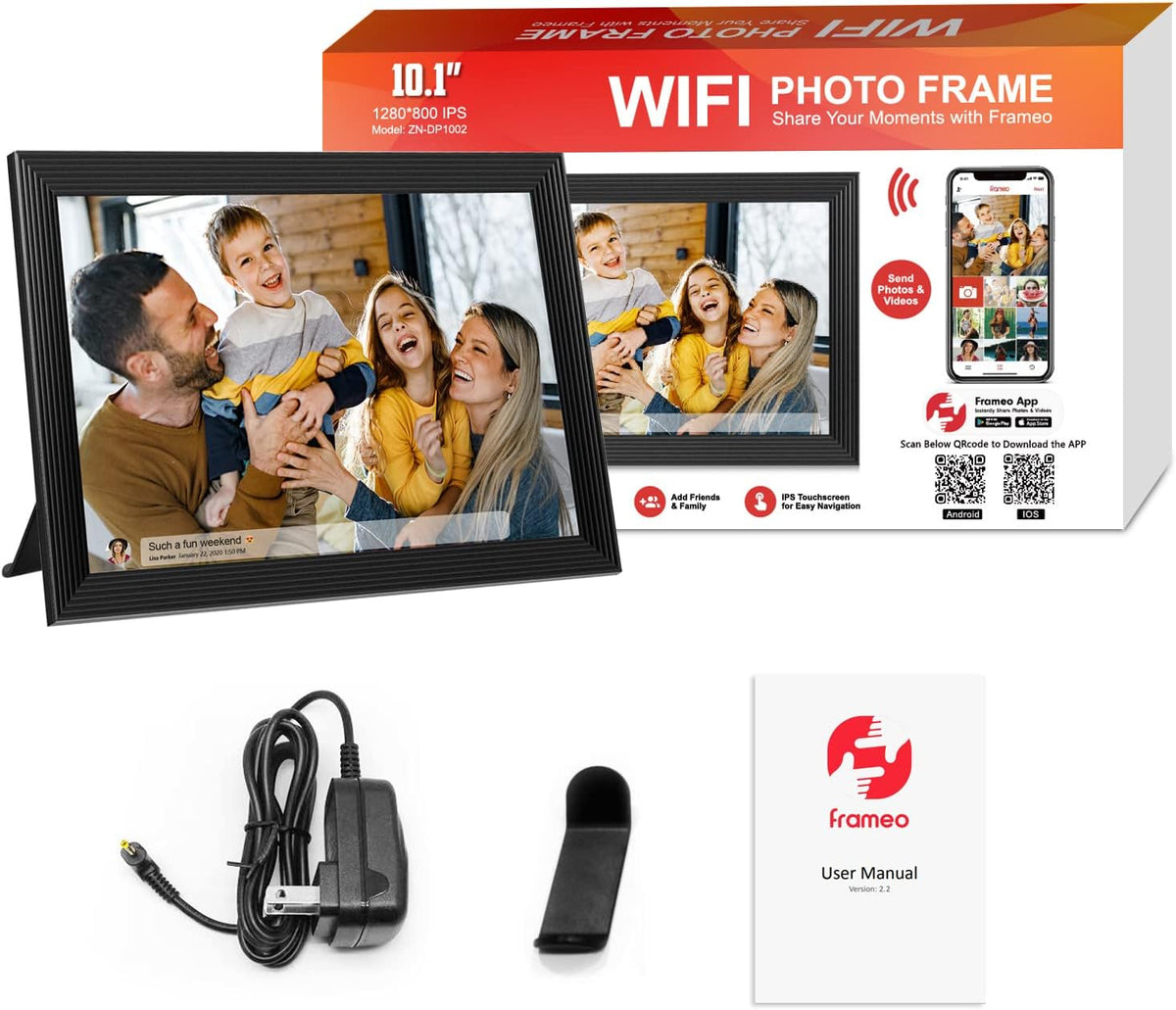 10.1-Inch Smart Digital Display with Video & Camera Features