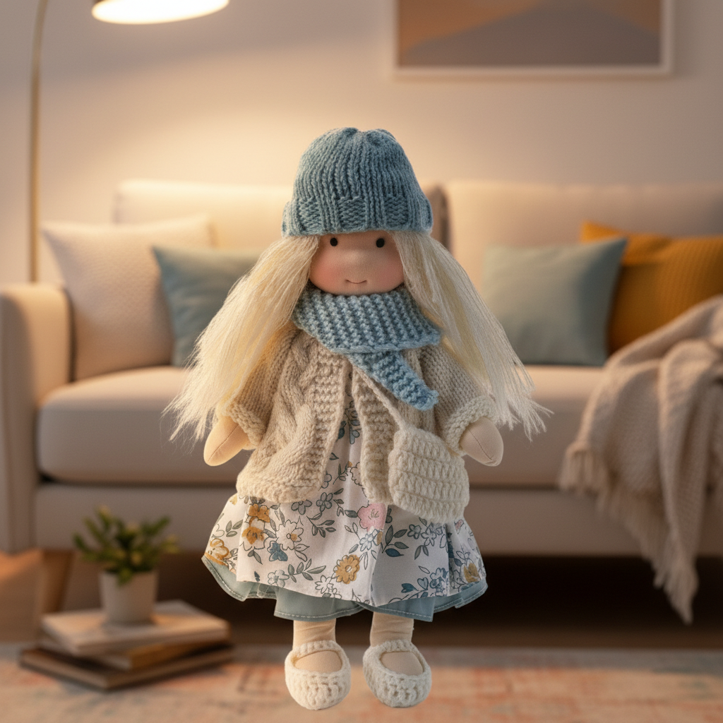 CuddleCraft – Artisan Cotton Doll for Inspired Play