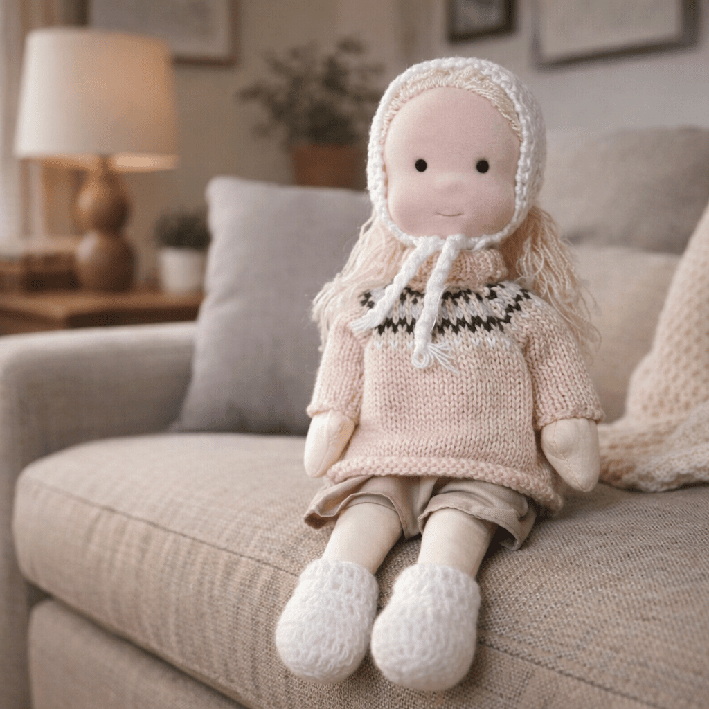 CuddleCraft – Artisan Cotton Doll for Inspired Play