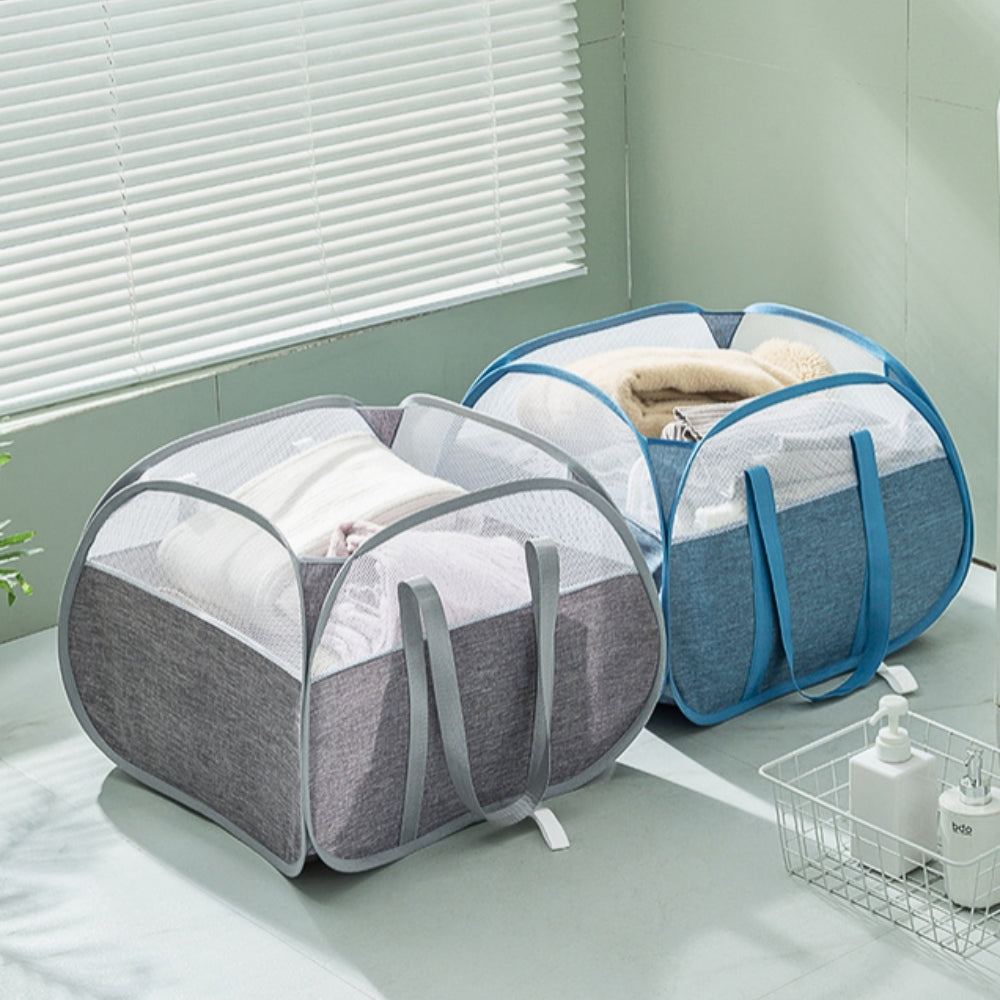 SmartFold Laundry Carrier with Sturdy Handles | Compact & Portable