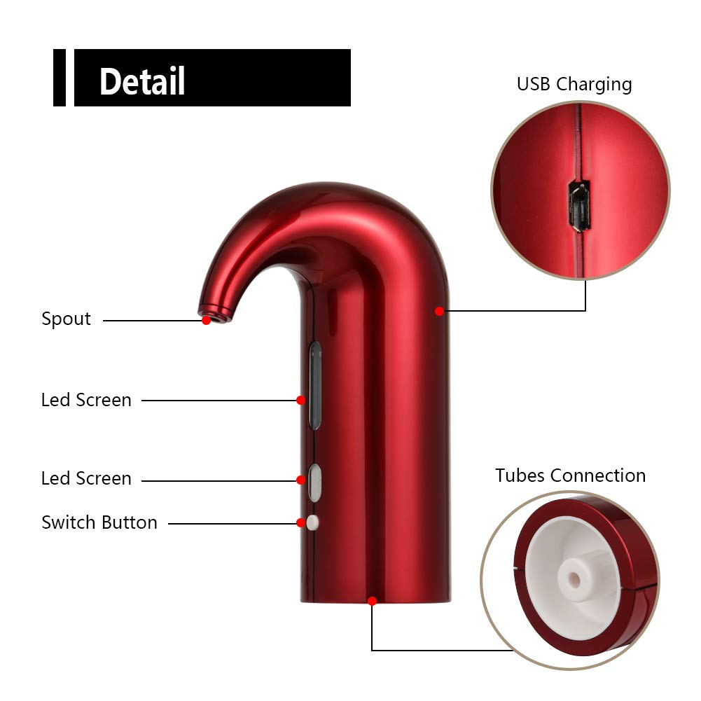 Smart Wine Enhancer with Instant Pour Control