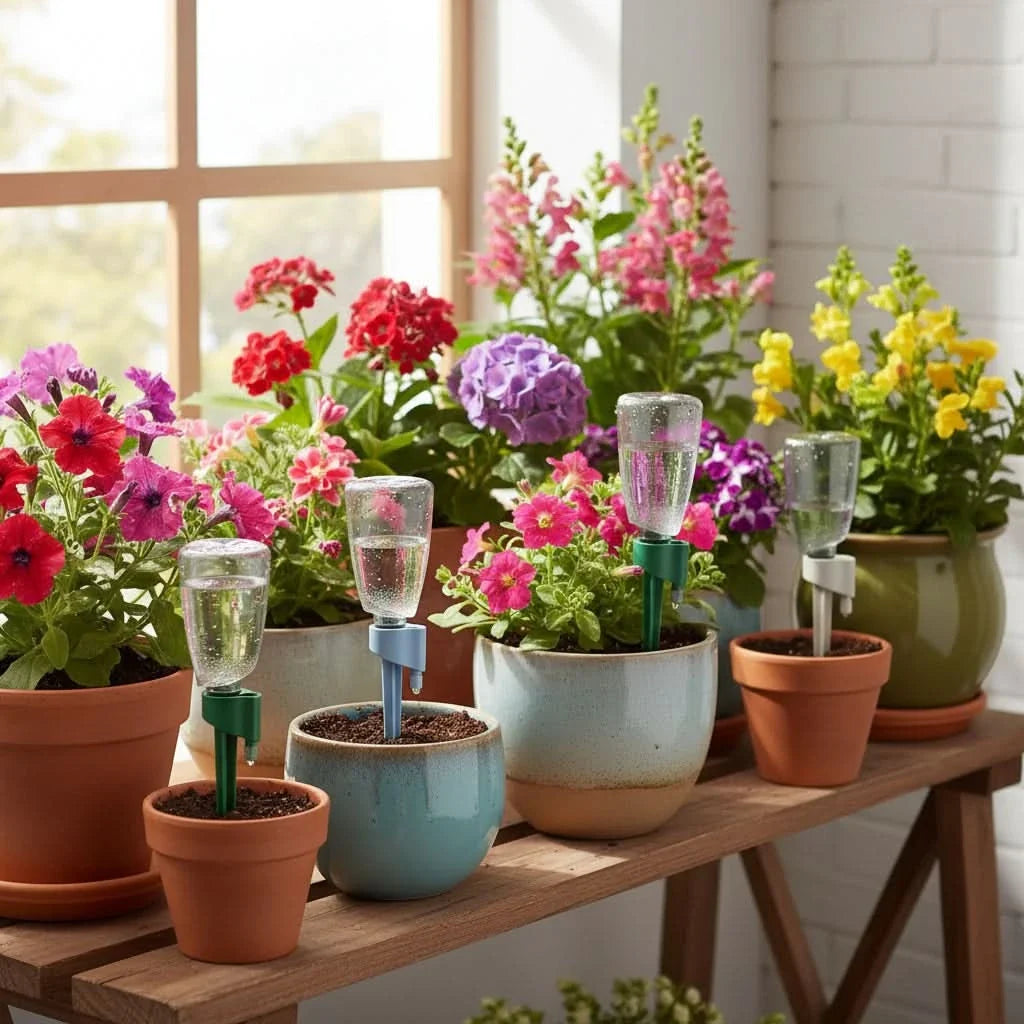AquaBloom – Smart Watering Spikes for Optimal Plant Care