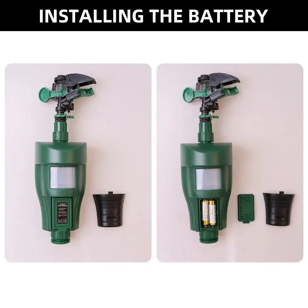 GardenGuard – Motion-Activated Water Repellent System
