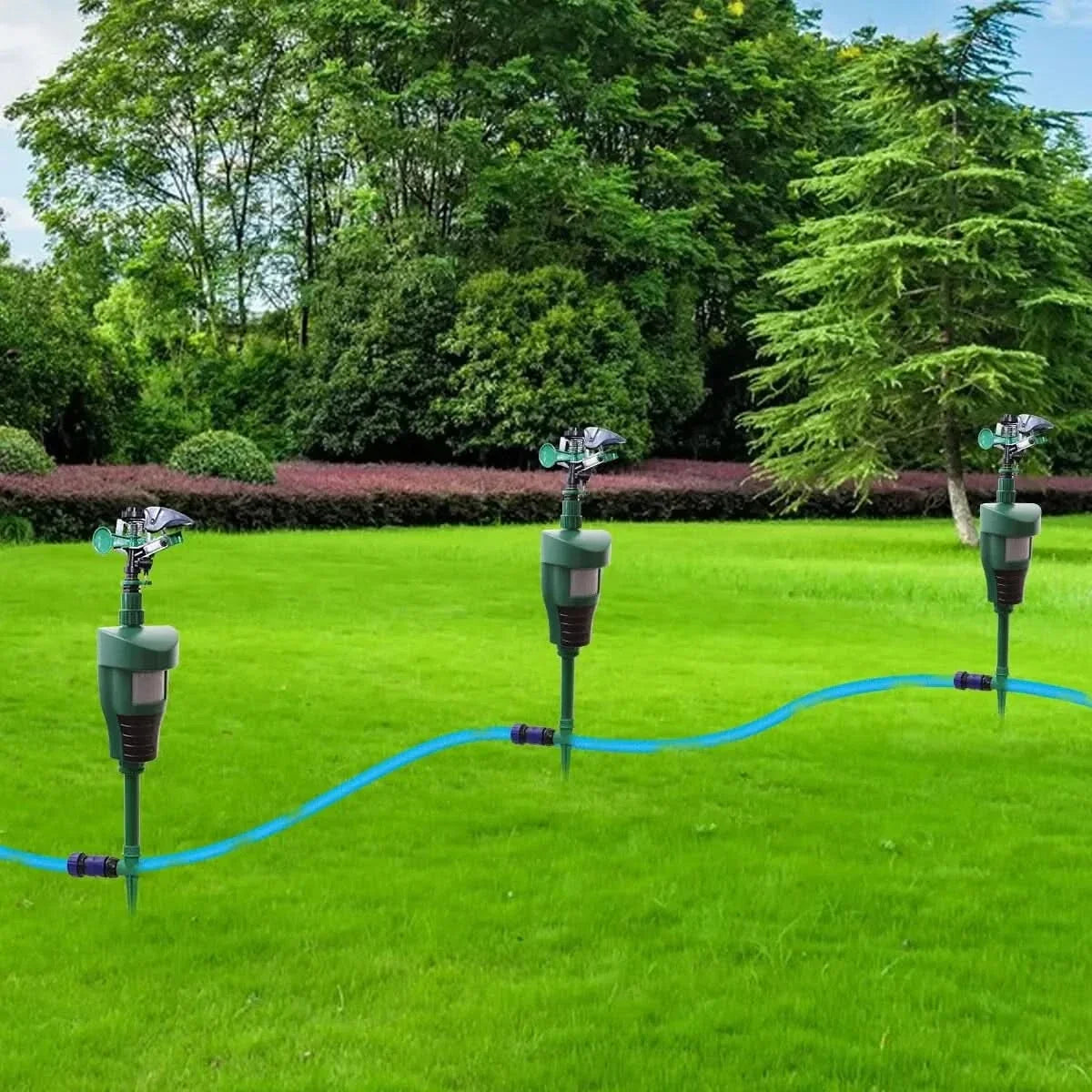 GardenGuard – Motion-Activated Water Repellent System