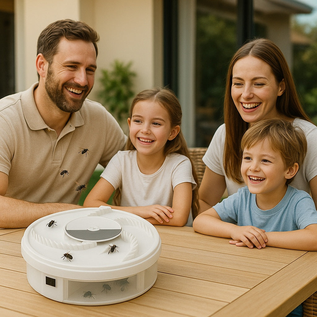 FlyAway Pro | LED-Enhanced Electric Insect Trap with USB Charging