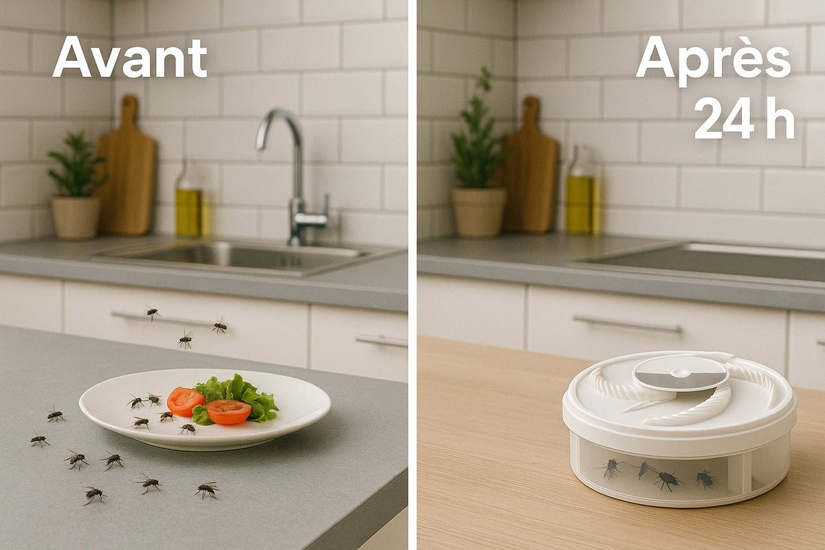 FlyAway Pro | LED-Enhanced Electric Insect Trap with USB Charging