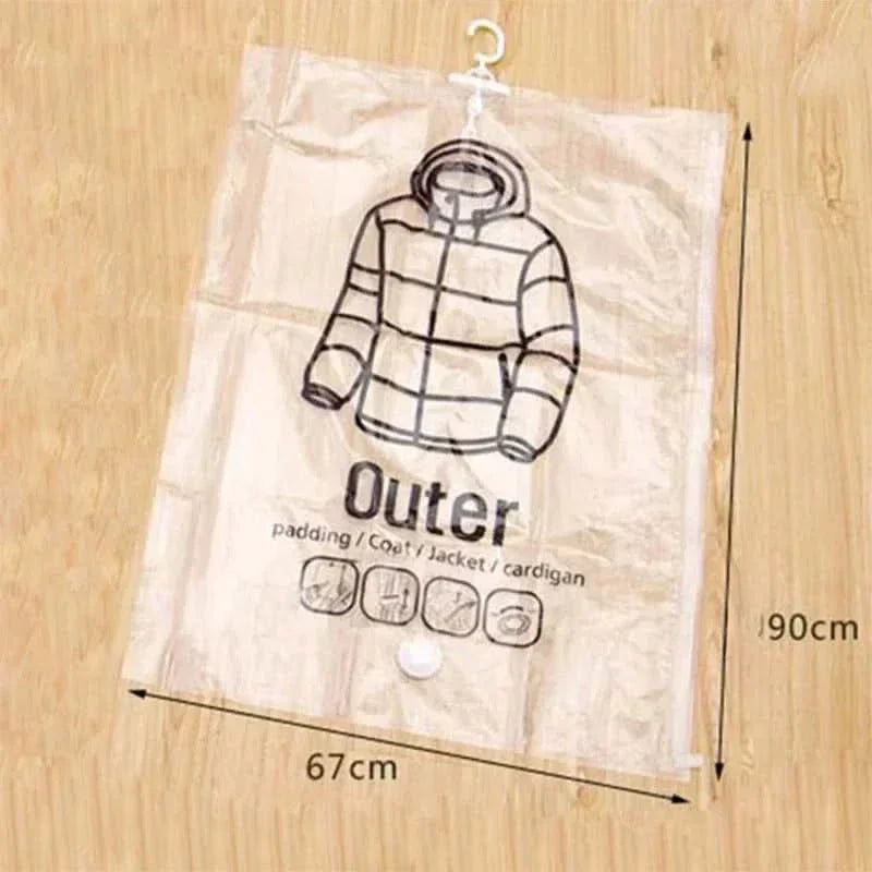 Space-Saving Vacuum Storage Bags for Clothing Protection