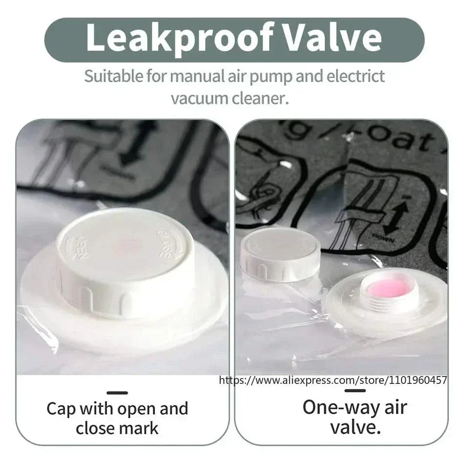 Space-Saving Vacuum Storage Bags for Clothing Protection