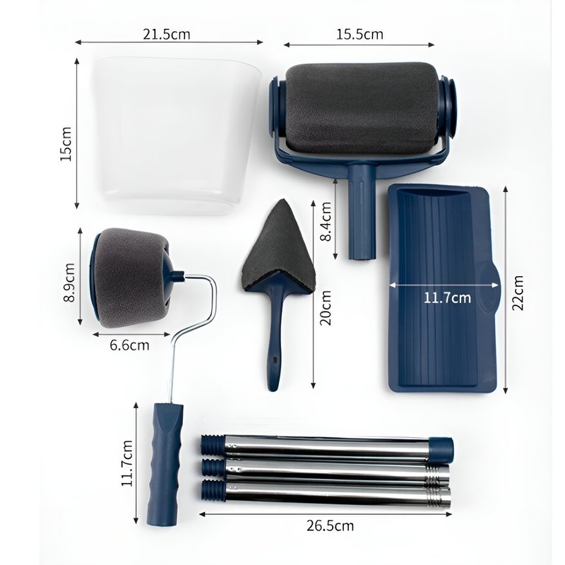 Smart Paint Roller System with Easy Refill Design