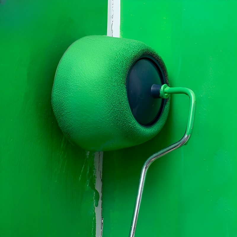 Smart Paint Roller System with Easy Refill Design