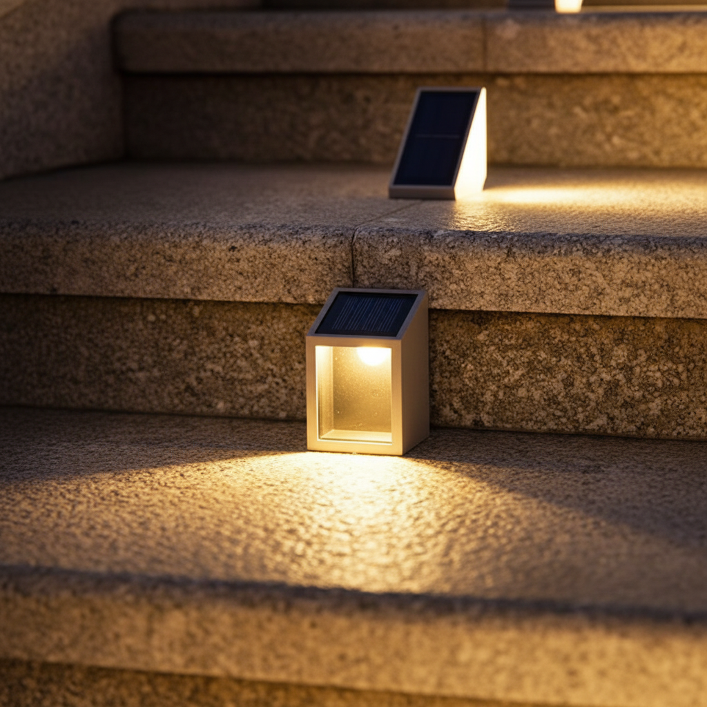 Simple Installation Step Lights for Safe Navigation