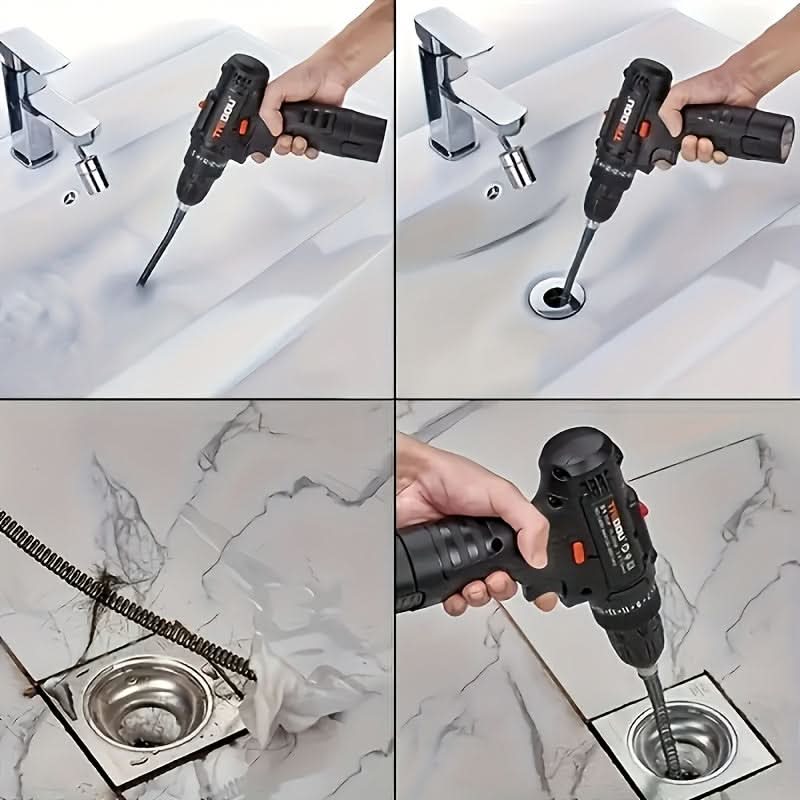 TurboClean - Electric Drain Cleaner for Effortless Clog Removal