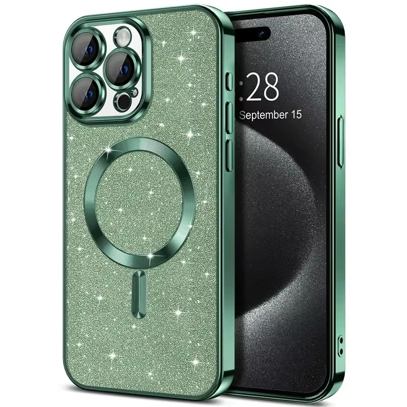 GleamGuard iPhone Case with MagSafe & Sparkle Finish