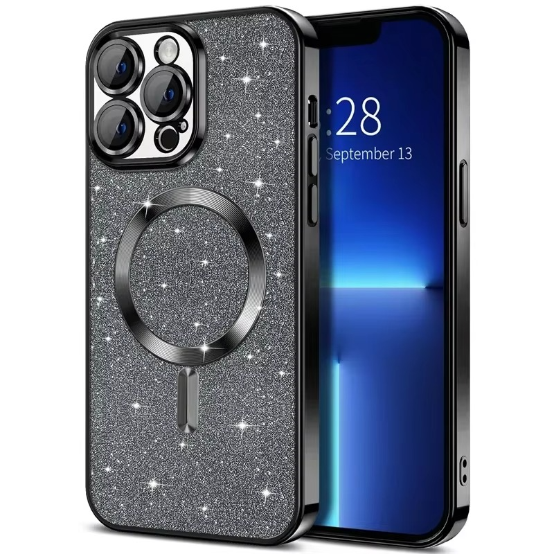 GleamGuard iPhone Case with MagSafe & Sparkle Finish